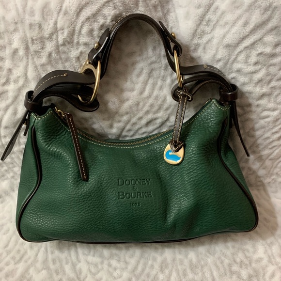 Dooney & Bourke Pebbled Leather Hobo Shoulder Bag - Picture 5 of 15
